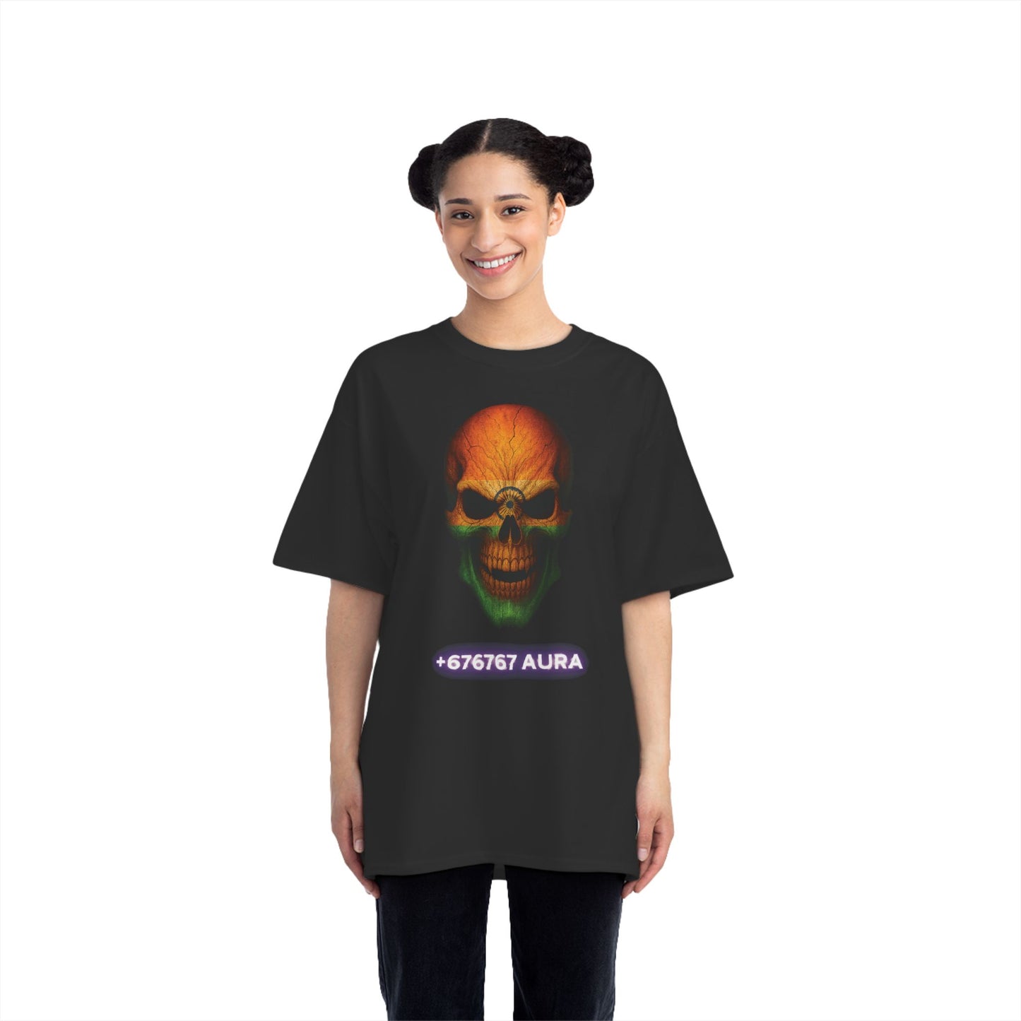 Indian Skull Graphic T-Shit